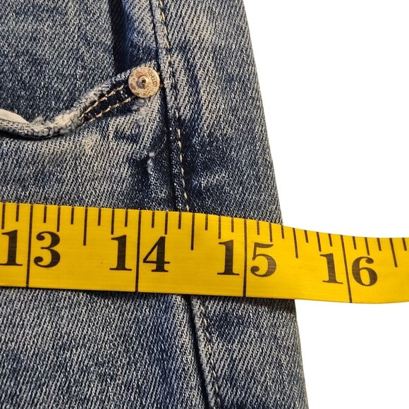 Mother Women Mid-Rise The Looker ankle step fray Jeans 25 Indie Clean Girl - Picture 15 of 16